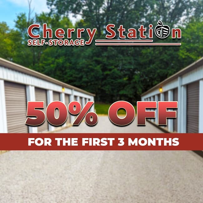 50% Off Self Storage For First 3 Months - Cherry Station Self-storage - Clarksville TTN